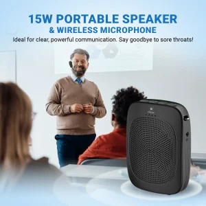 Alternative view of VoiceMate™ C002 Wireless Voice Amplifier (Copy)
