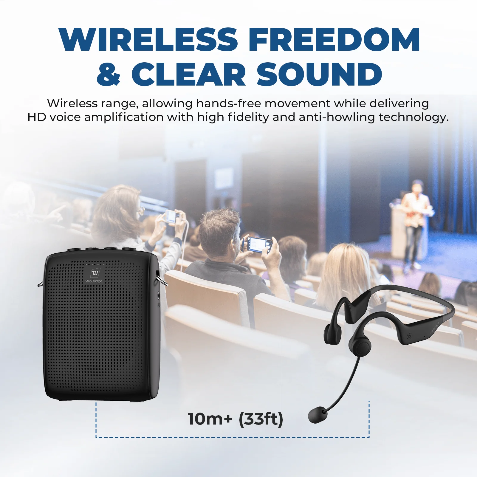 VoiceMate™ WB007 Wireless Voice Amplifier - Image 3