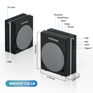 Alternative view of Máy Trợ Giảng & Loa Karaoke Di Động Voista S90 (30W, Kèm 2 Micro Cầm Tay Không Dây)